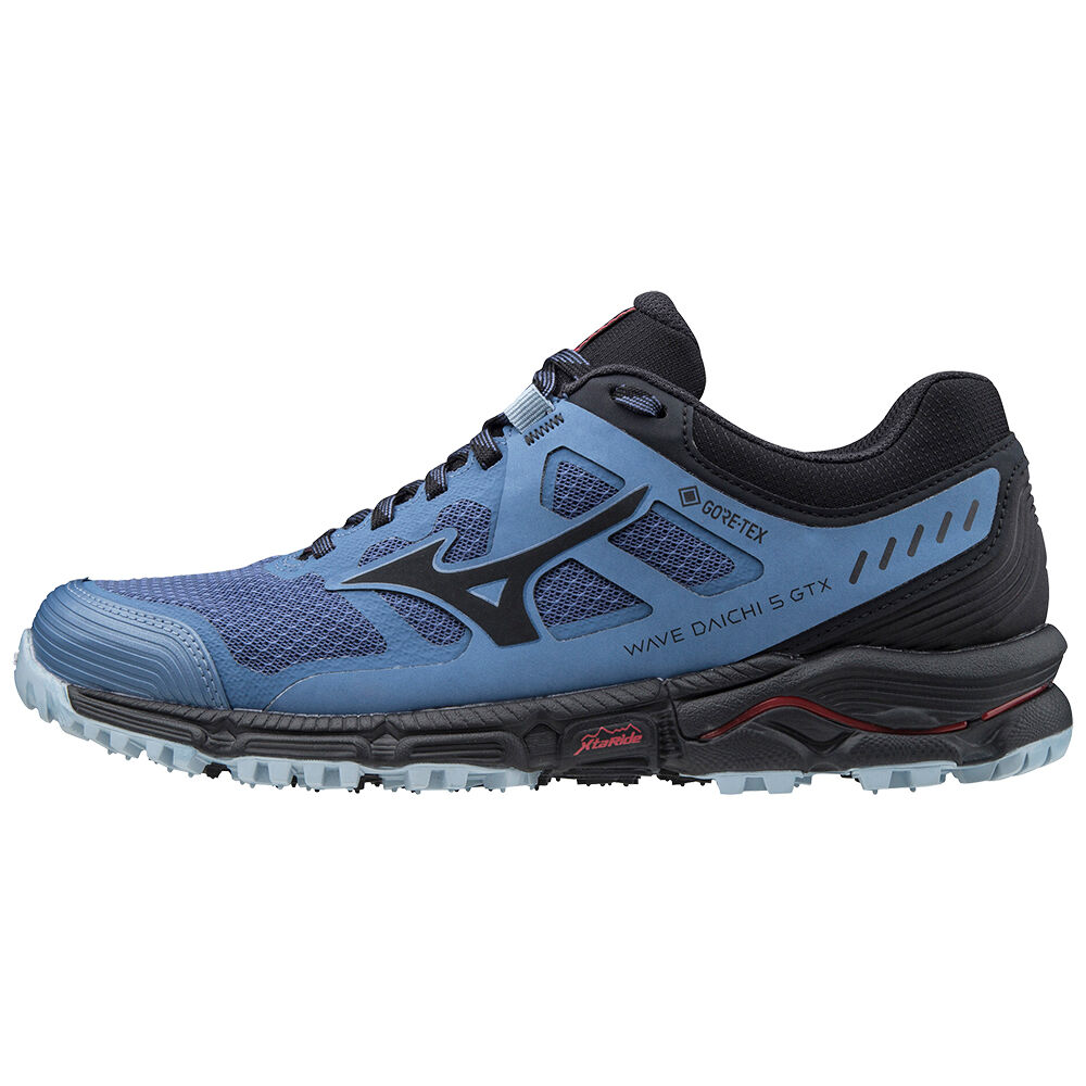 Mizuno Women's Wave Daichi 5 GTX Trail Running Shoes Blue (J1GK205616-TWY)